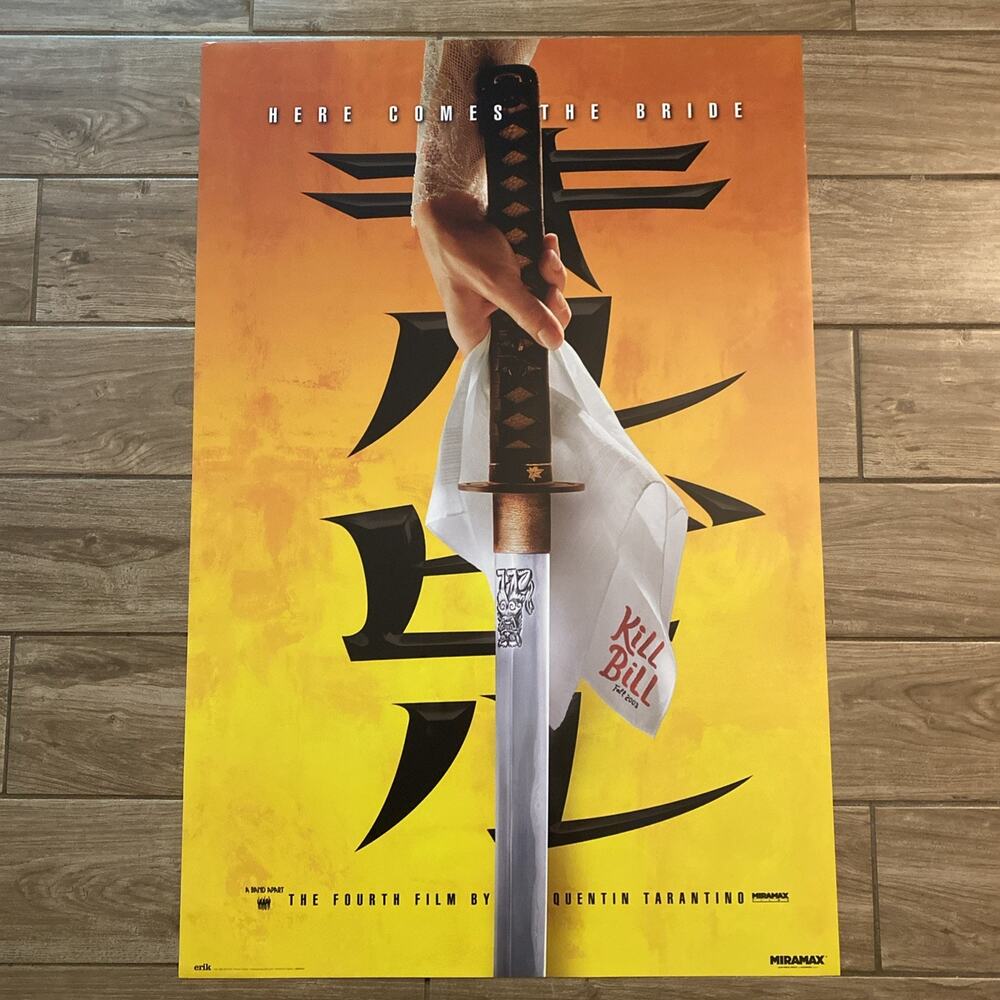 Kill Bill Vol 1 - Teaser One Sheet Movie Poster 27x41
